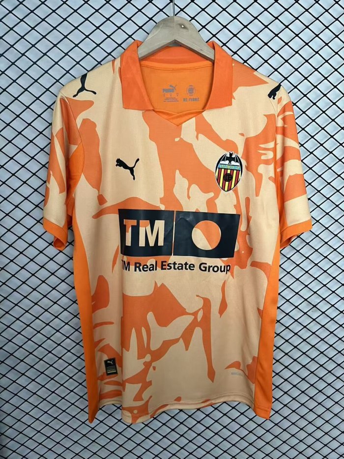 25-26 Valencia Orange Special Edition Fans Soccer Jersey