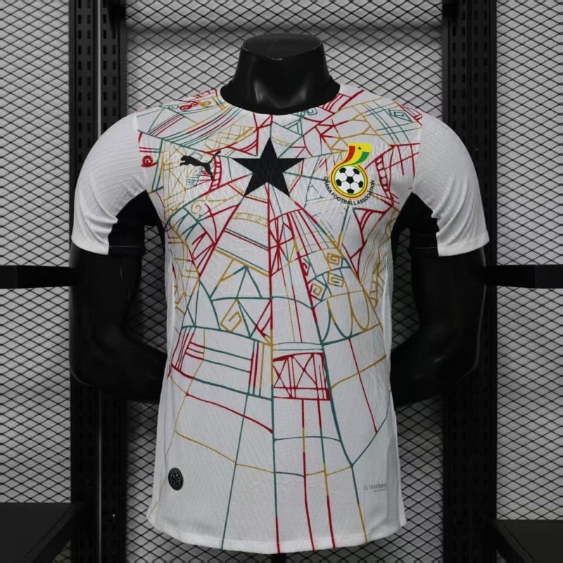 26-27 Ghana Home Player Version Soccer Jersey