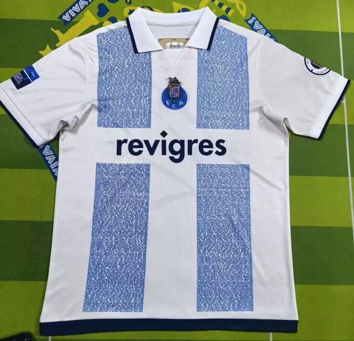 25-26 Porto Blue White Special Edition Training shirts