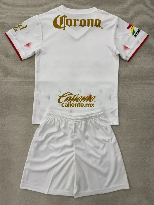 25-26 Toluca Away Kids Soccer Jersey