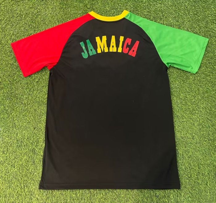26-27 Jamaica Black Training shirts