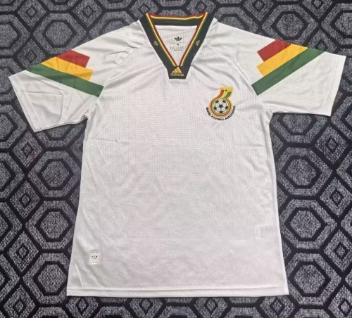 26-27 Ghana White Special Edition Fans Soccer Jersey