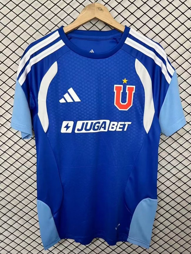 26-27 Universidad De Chile Blue Training shirts