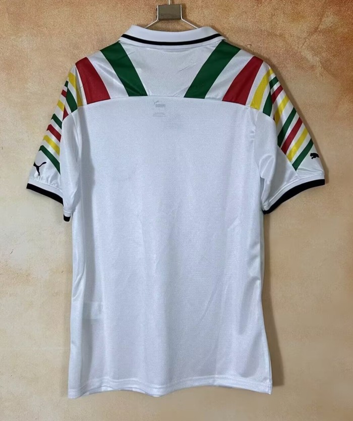 26-27 Ghana White Polo Short Sleeve
