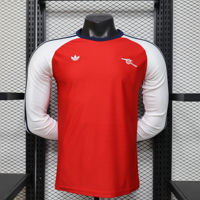 26-27 ARS Red Casual Edition Player Version long sleeves Training shirts
