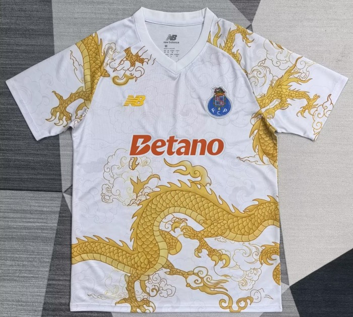 25-26 Porto Special Edition Training shirts (红字金龙)