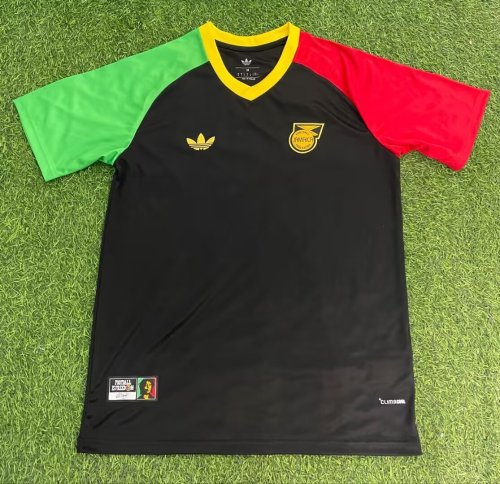 26-27 Jamaica Black Training shirts