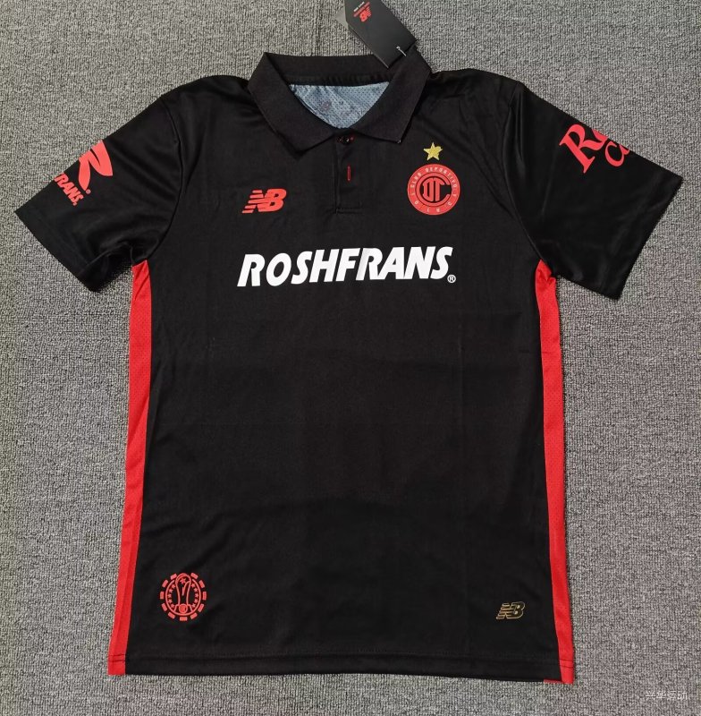 25-26 Toluca Third Away Fans Soccer Jersey