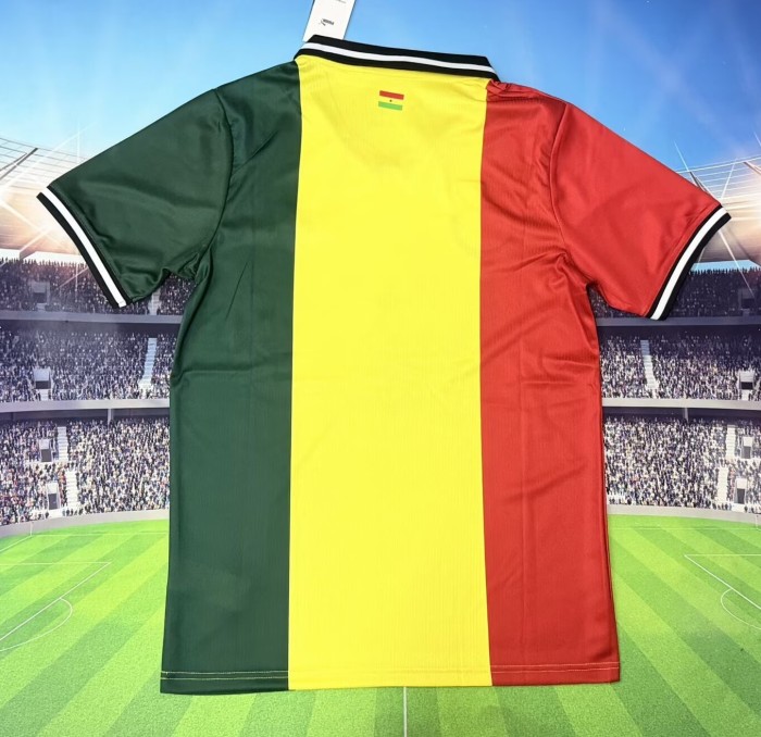 26-27 Ghana Red Yellow Green Special Edition Fans Soccer Jersey