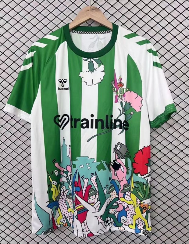 2026 Real Betis Special Edition Fans Soccer Jersey (春季派对)