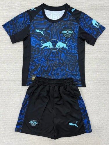 25-26 RB Leipzig Glow Darkl Edition Kids Soccer Jersey