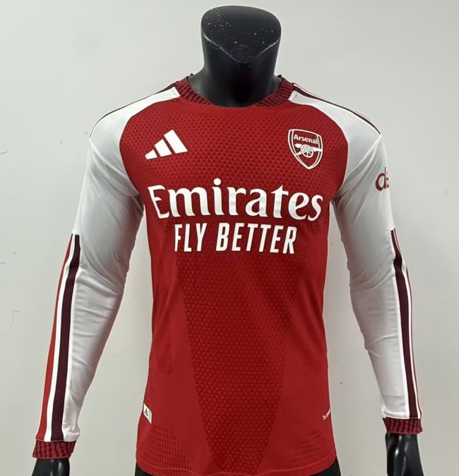 26-27 ARS Home Player Version Long Sleeves Soccer Jersey