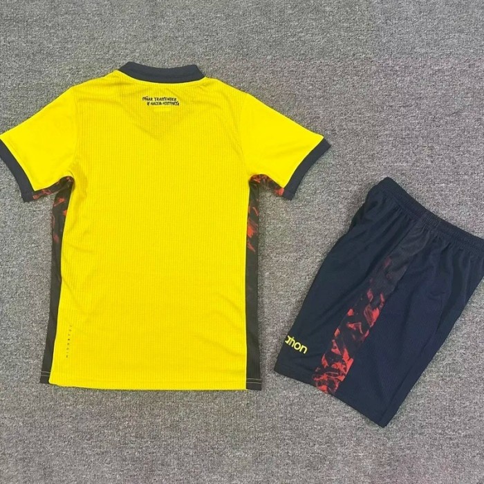 26-27 Ecuador Home Kids Soccer Jersey