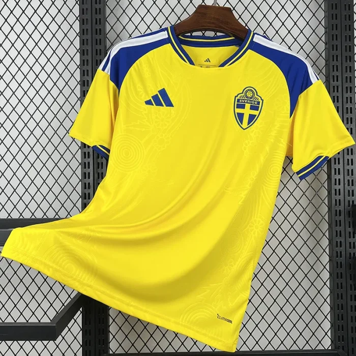 26-27 Sweden Home Soccer Jersey