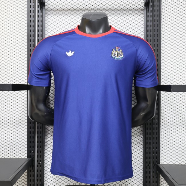 25-26 Newcastle Royal Blue Casual Edition Player Version Training shirts