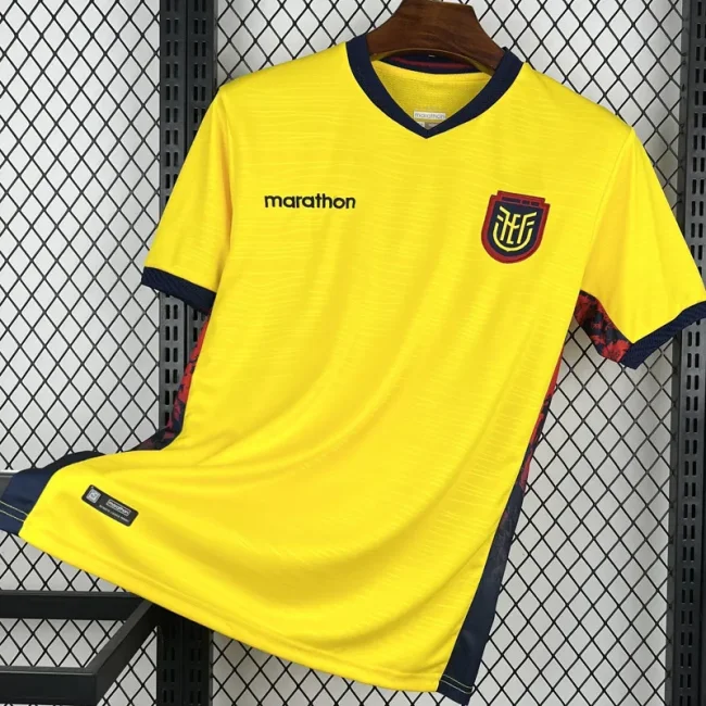 26-27 Ecuador Home Fans Soccer Jersey