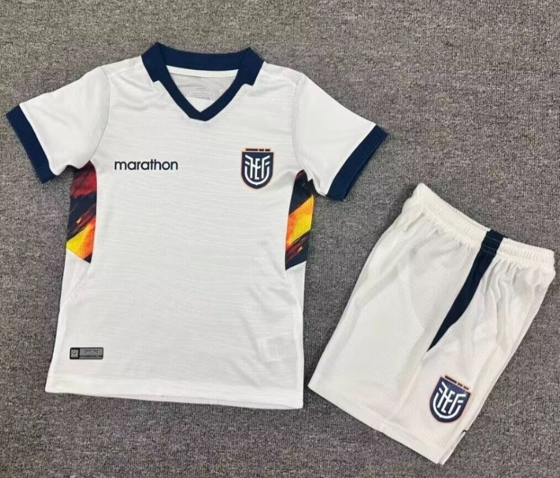 26-27 Ecuador Third Away Kids Soccer Jersey