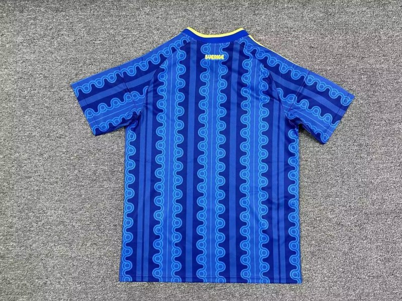 26-27 Sweden Away Soccer Jersey