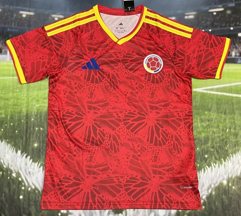 26-27 Colombia Red Special Edition Fans Training shirts