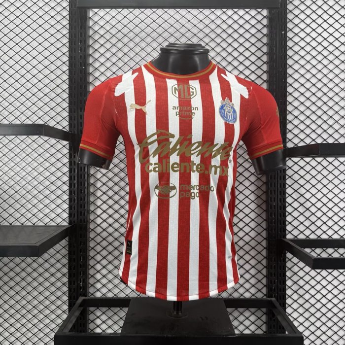 25-26 Chivas Player Version Soccer Jersey