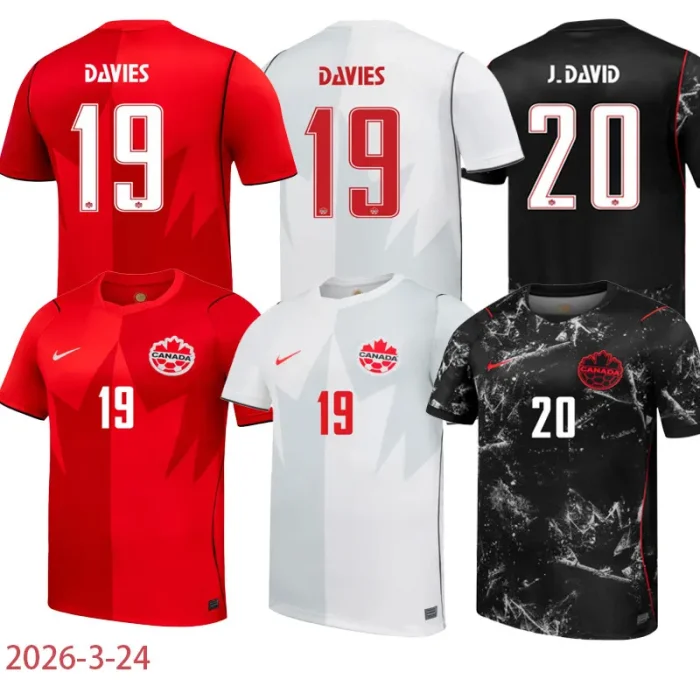 26-27 Canada Away Fans Soccer Jersey