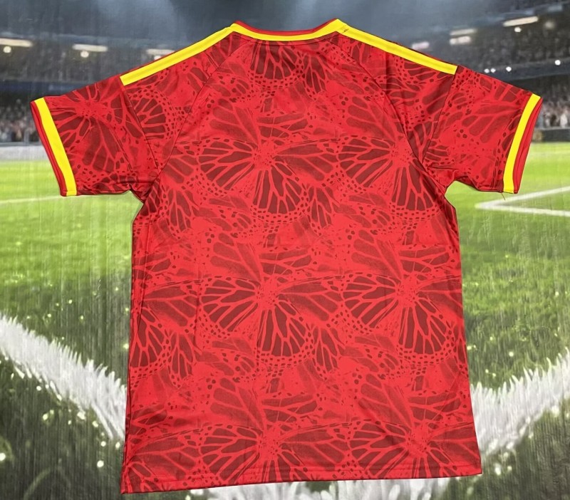 26-27 Colombia Red Special Edition Fans Training shirts