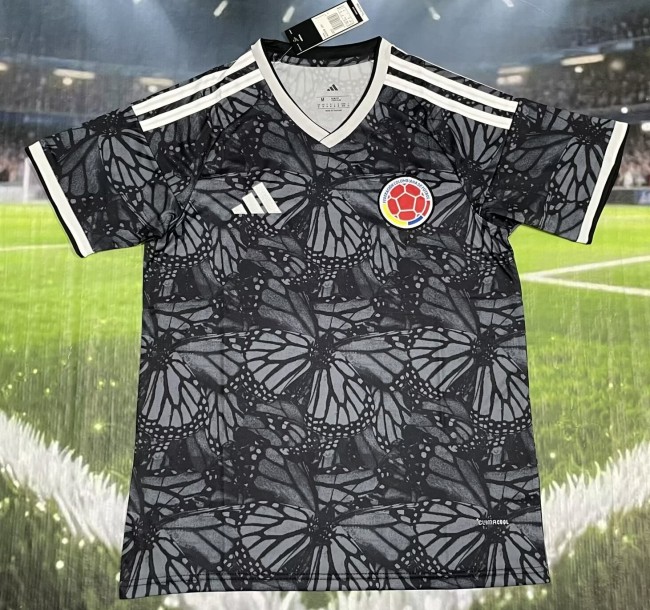 26-27 Colombia Black Special Edition Fans Training shirts