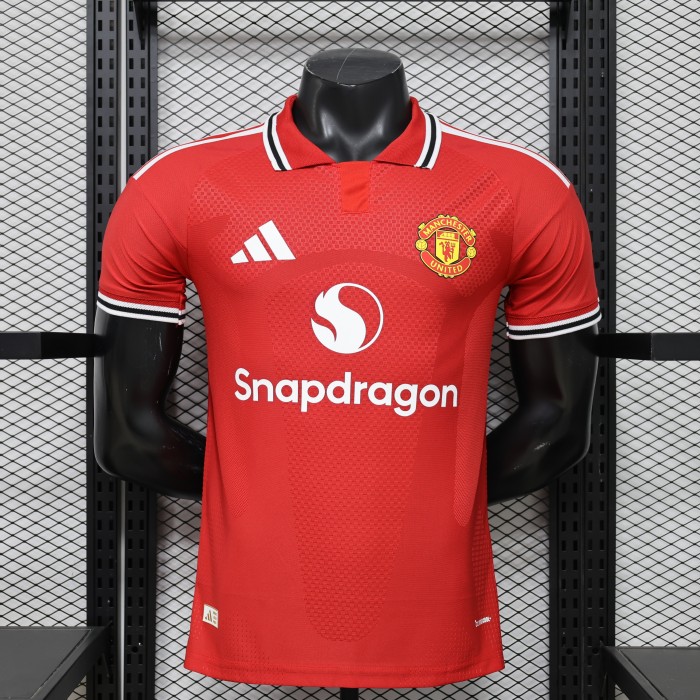 26-27 Man Utd Home Player Version Soccer Jersey