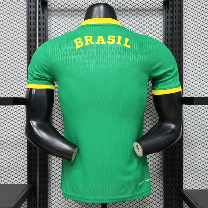 26-27 Brazil Green Special Edition Player Version Soccer Jersey