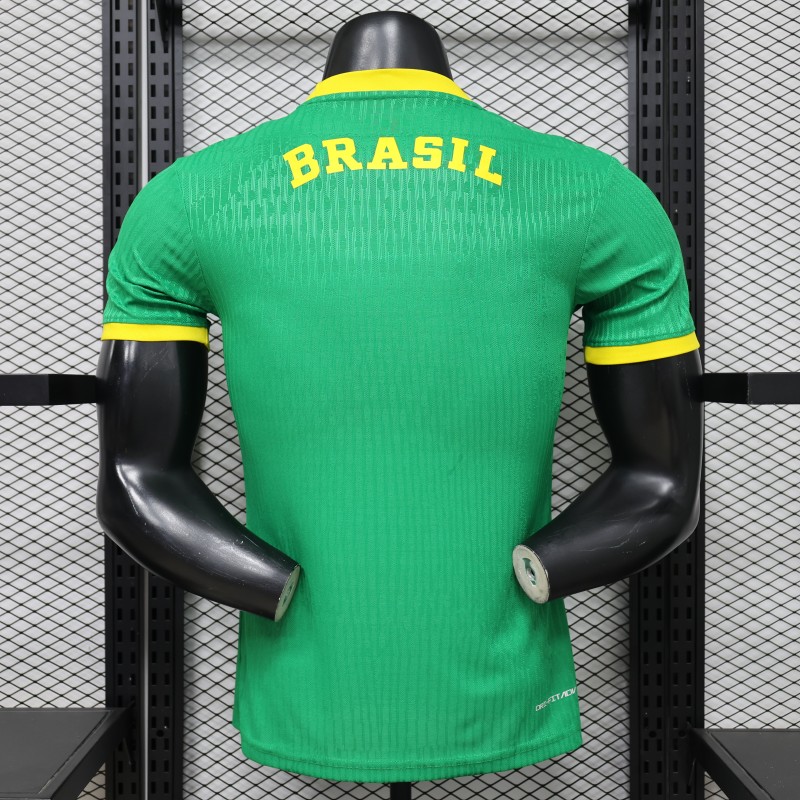 26-27 Brazil Green Special Edition Player Version Soccer Jersey