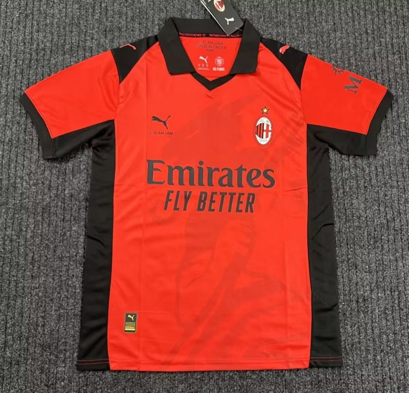 26-27 ACM Red Fans Soccer Jersey