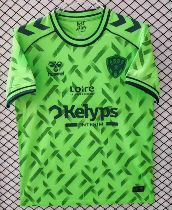 25-26 Saint Etienne Green Fans Soccer Jersey