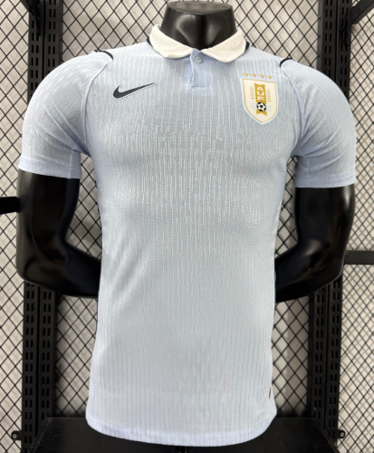 26-27 Uruguay Home Player Version Soccer Jersey