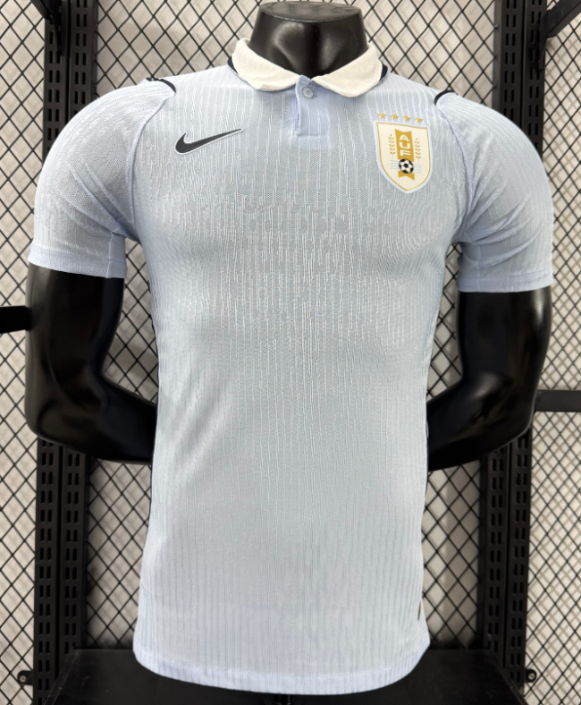 26-27 Uruguay Home Player Version Soccer Jersey
