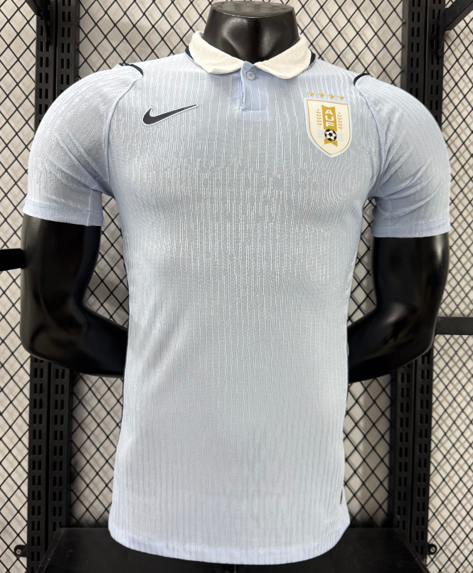 26-27 Uruguay Home Player Version Soccer Jersey