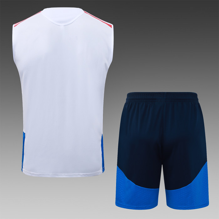 26-27 Colombia White Tank top and shorts suit