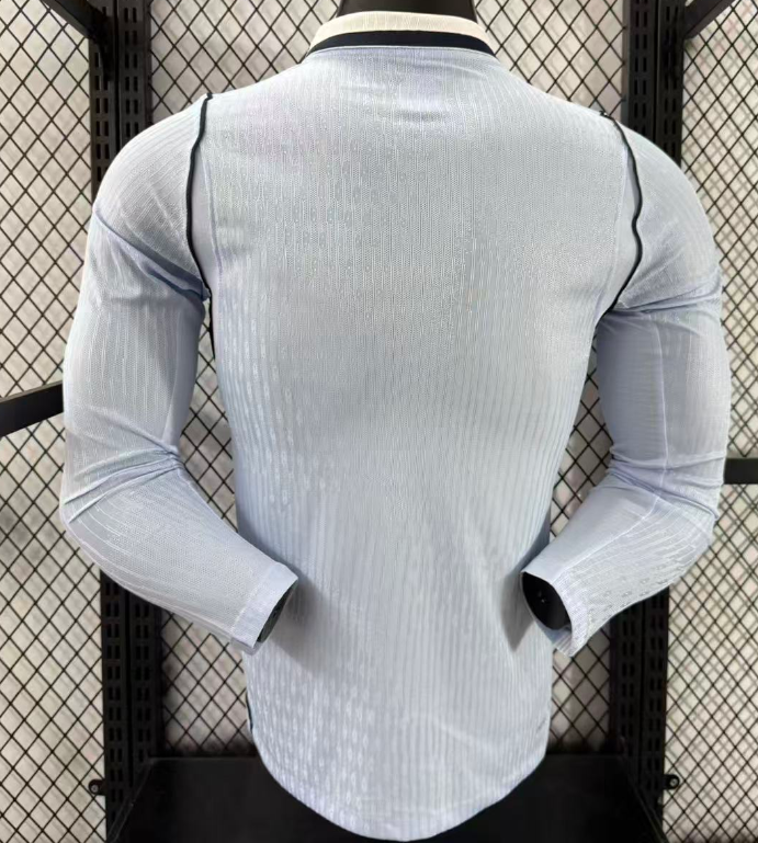 26-27 Uruguay Home Player Version Long Sleeves Soccer Jersey