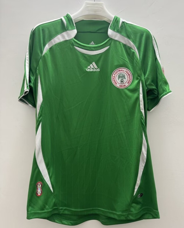 2006-07 Nigeria Home Retro Soccer Jersey