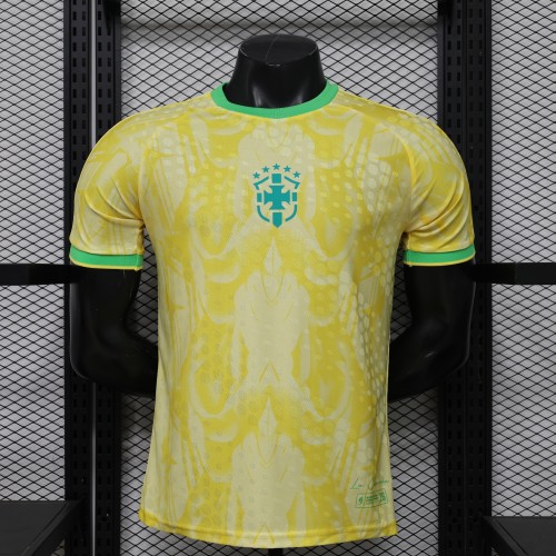 26-27 Brazil Special Edition Player Version Soccer Jersey