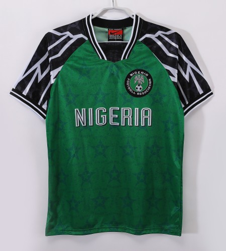 1995 Nigeria Home Retro Soccer Jersey