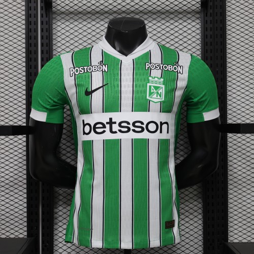26-27 Atletico Nacional Home Player Version Soccer Jersey