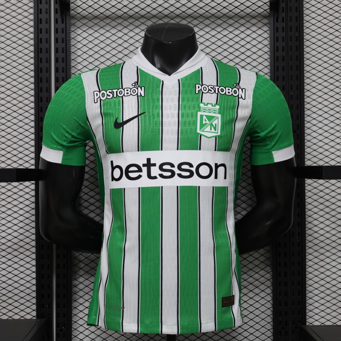 26-27 Atletico Nacional Home Player Version Soccer Jersey