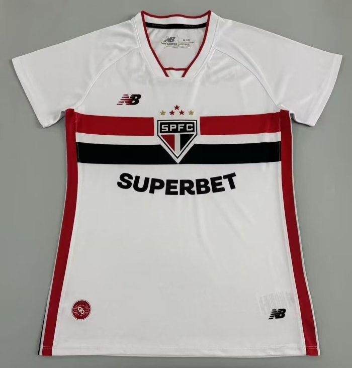 26-27 Sao Paulo Home Women Soccer Jersey (女)