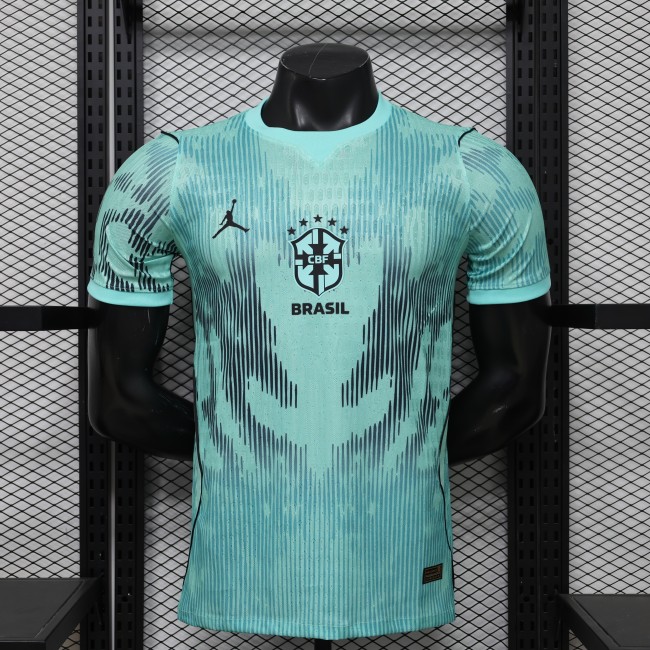 26-27 Brazil Goalkeeper Player Version Soccer Jersey