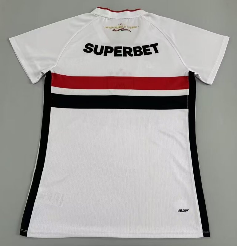 26-27 Sao Paulo Home Women Soccer Jersey (女)