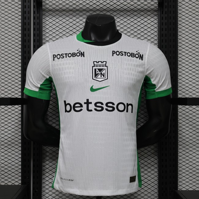 26-27 Atletico Nacional Away Player Version Soccer Jersey