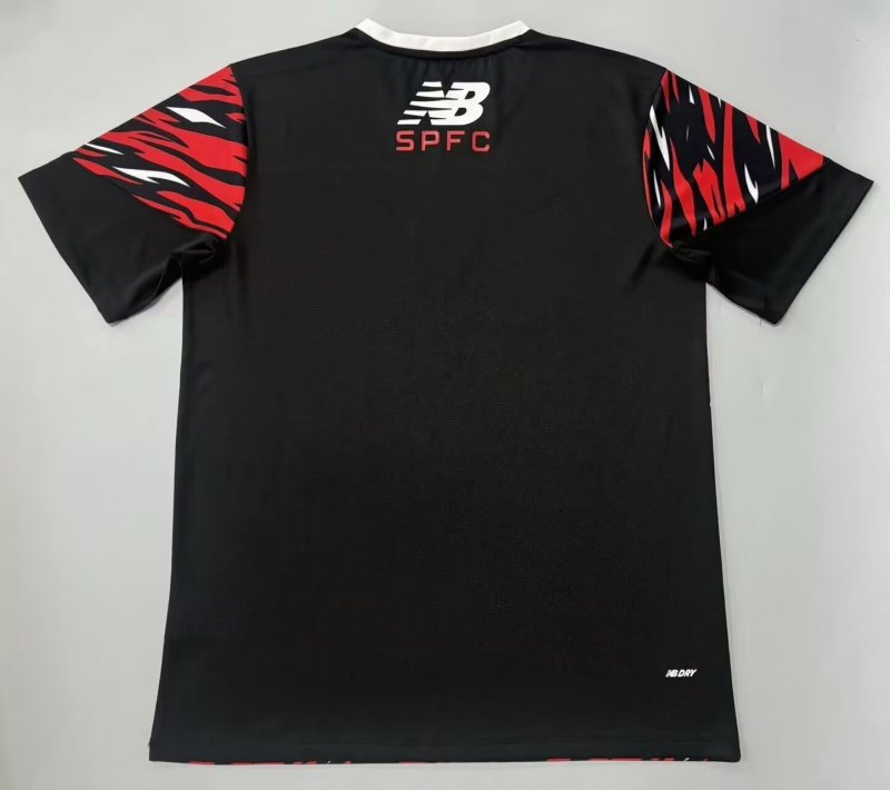 26-27 Sao Paulo Red Black Training shirts