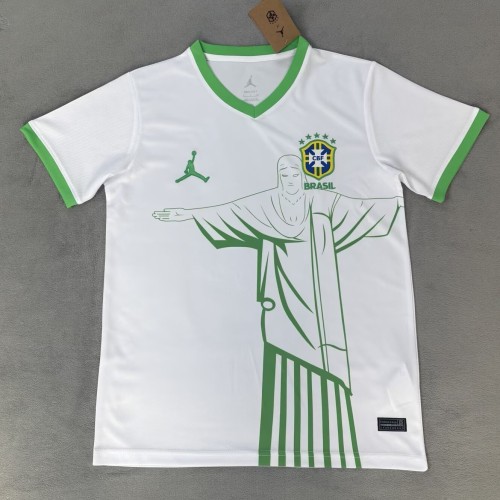 26-27 Brazil White Special Edition Training shirts (JD标女神)