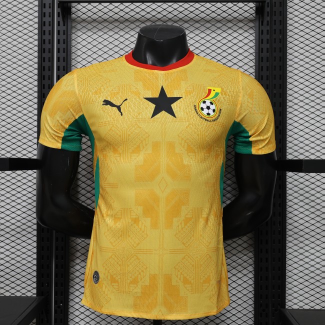 26-27 Ghana Away Player Version Soccer Jersey