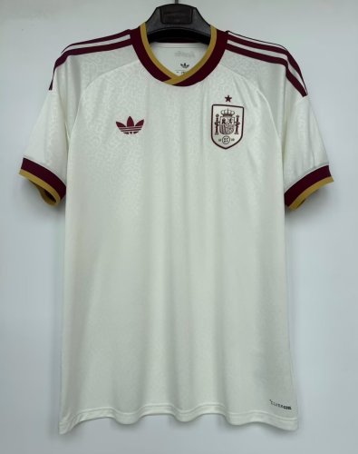 26-27 Spain Away Fans Soccer Jersey
